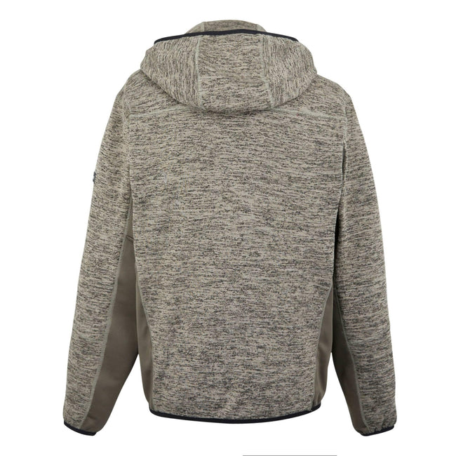 Golden Sand Marl - Pack Shot - Regatta Mens Alven Full Zip Fleece Jacket