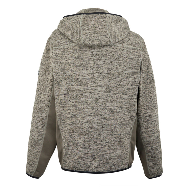 Golden Sand Marl - Back - Regatta Mens Alven Full Zip Fleece Jacket