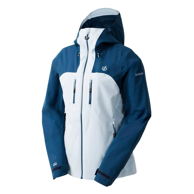 Moonlight Denim-Skyway - Close up - Dare 2B Womens-Ladies Diverging Waterproof Jacket