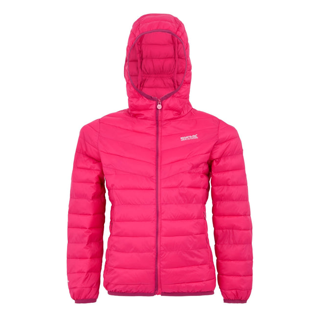 Pop - Front - Regatta Childrens-Kids Hillpack III Hooded Jacket