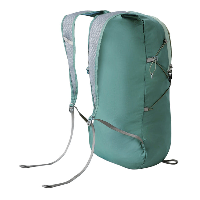 Chalk Blue-Aquifer - Back - Dare 2B Packaway 20L Backpack
