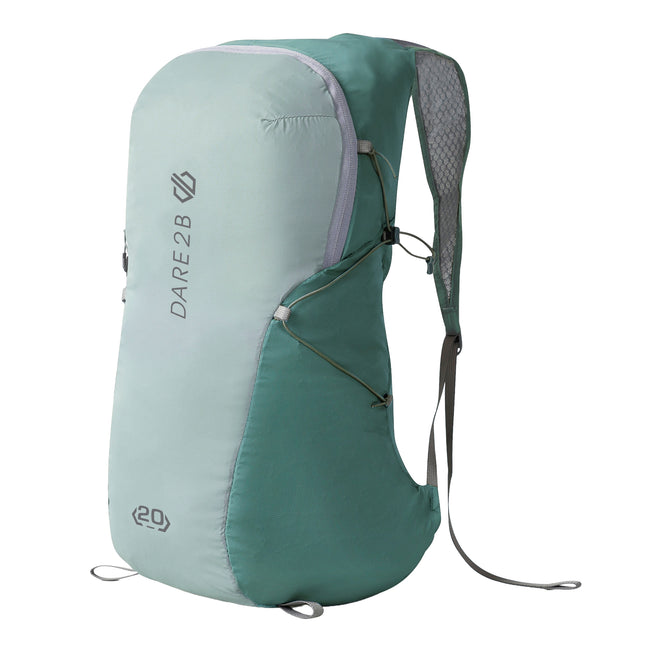 Chalk Blue-Aquifer - Side - Dare 2B Packaway 20L Backpack