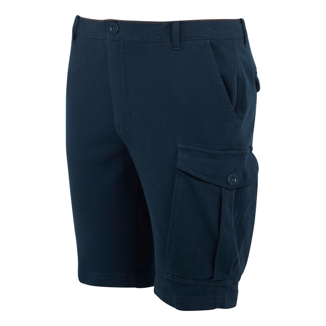 Navy - Side - Regatta Mens Bendrick Shorts