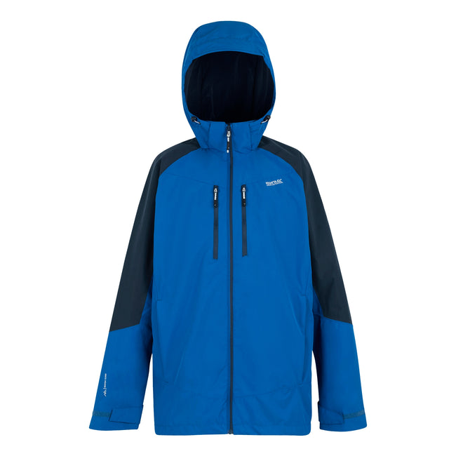 Snorkel Blue-Moonlight Denim - Front - Regatta Mens Calderdale VI Waterproof Jacket