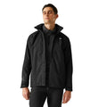 Black - Lifestyle - Regatta Mens Calderdale VI Waterproof Jacket