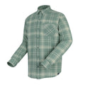 Glacier - Side - Regatta Mens Loran Checked Long-Sleeved Shirt
