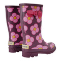 Morello - Back - Regatta Womens-Ladies Orla Kiely Spinning Flower Mid Calf Wellington Boots
