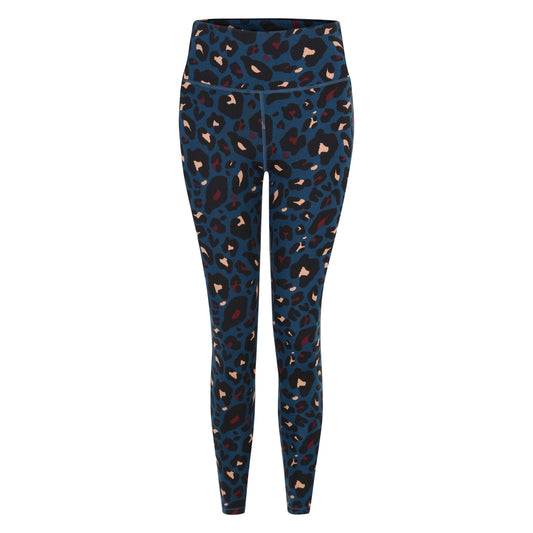 Moonlight Denim - Front - Dare 2B Womens-Ladies Influential Animal Print Gym Leggings