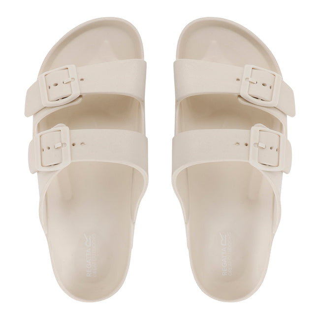 Light Vanilla - Lifestyle - Regatta Womens-Ladies Brooklyn Double Strap Sandals