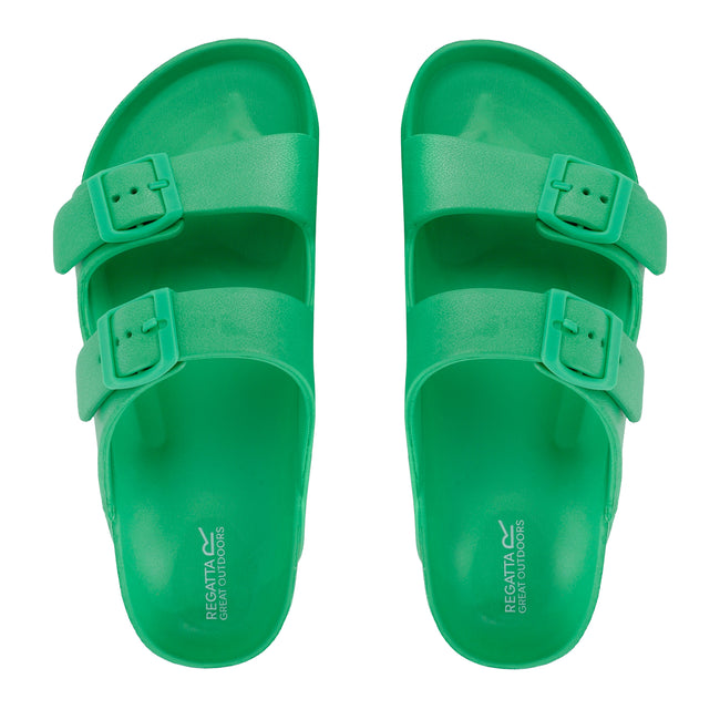 Island Green - Lifestyle - Regatta Womens-Ladies Brooklyn Double Strap Sandals