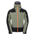 Olivine Green-Black - Front - Dare 2B Mens Roving II Waterproof Jacket