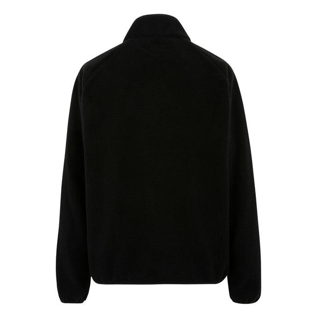 Black - Back - Regatta Mens Frankie Borg Fleece Jacket