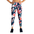 Multicoloured - Lifestyle - Dare 2B Womens-Ladies Influential II Marble Swirl Leggings