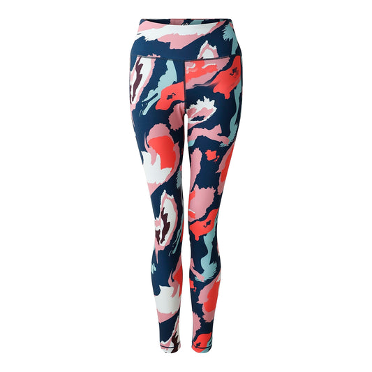 Multicoloured - Front - Dare 2B Womens-Ladies Influential II Marble Swirl Leggings