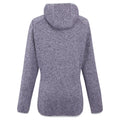 Wisteria-Lilac Hint - Back - Regatta Womens-Ladies Newhill II Marl Full Zip Hoodie