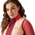 Rumba Red-Mineral Red - Side - Regatta Womens-Ladies Leedre Body Warmer