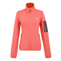 Peach Bloom-Light Vanilla - Front - Regatta Womens-Ladies Aldean Hiking Jacket