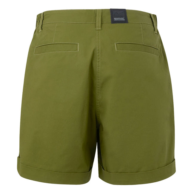 Nephrite Green - Back - Regatta Womens-Ladies Xanthi Shorts