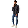 Ash-Black - Close up - Regatta Mens Romain Waterproof Jacket