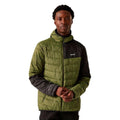Nephrite Green-Black - Lifestyle - Regatta Mens Hillpack III Hooded Active Padded Jacket