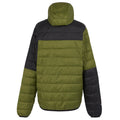 Nephrite Green-Black - Back - Regatta Mens Hillpack III Hooded Active Padded Jacket