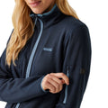 Navy - Side - Regatta Womens-Ladies Ralina Fleece Jacket