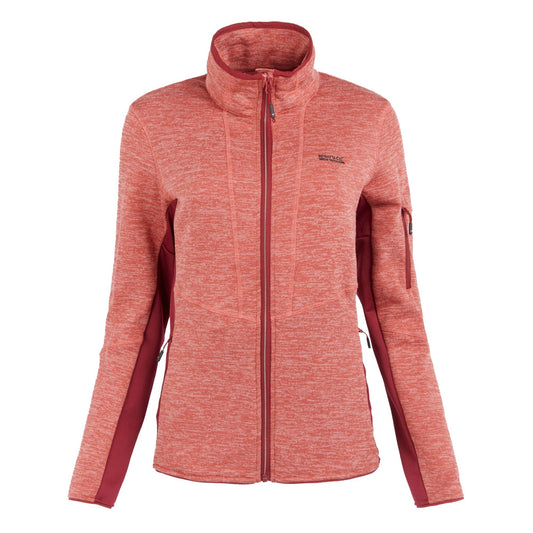 Mineral Red-Rumba Red - Front - Regatta Womens-Ladies Ralina Fleece Jacket