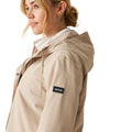 White Pepper - Lifestyle - Regatta Womens-Ladies Reinna Long Length Waterproof Jacket