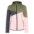 Olivine Green-Crystal Rose - Front - Dare 2B Womens-Ladies Convey III Core Stretch Midlayer
