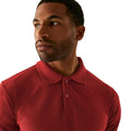 Red - Side - Regatta Professional Mens Pique Polo Shirt