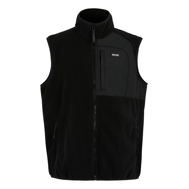 Black - Front - Regatta Mens Frankie Borg Body Warmer