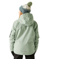 Glacier Green - Pack Shot - Dare 2B Childrens-Kids Shredder Ski Jacket
