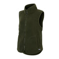 Dark Khaki - Side - Regatta Womens-Ladies Frankie Borg Body Warmer