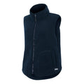 Navy - Side - Regatta Womens-Ladies Frankie Borg Body Warmer