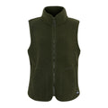 Dark Khaki - Front - Regatta Womens-Ladies Frankie Borg Body Warmer