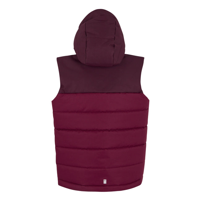 Fig-Dark Pimento - Back - Regatta Childrens-Kids Lofthouse Body Warmer