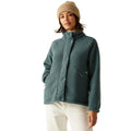 Spruce Green - Lifestyle - Regatta Womens-Ladies Emilica Borg Full Zip Fleece Jacket