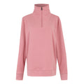 Dusty Rose - Front - Regatta Womens-Ladies Demmi Quarter Zip Fleece Top