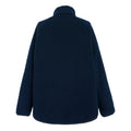 Navy - Back - Regatta Womens-Ladies Frankie Borg Full Zip Fleece Jacket