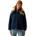 Navy - Lifestyle - Regatta Womens-Ladies Frankie Borg Full Zip Fleece Jacket