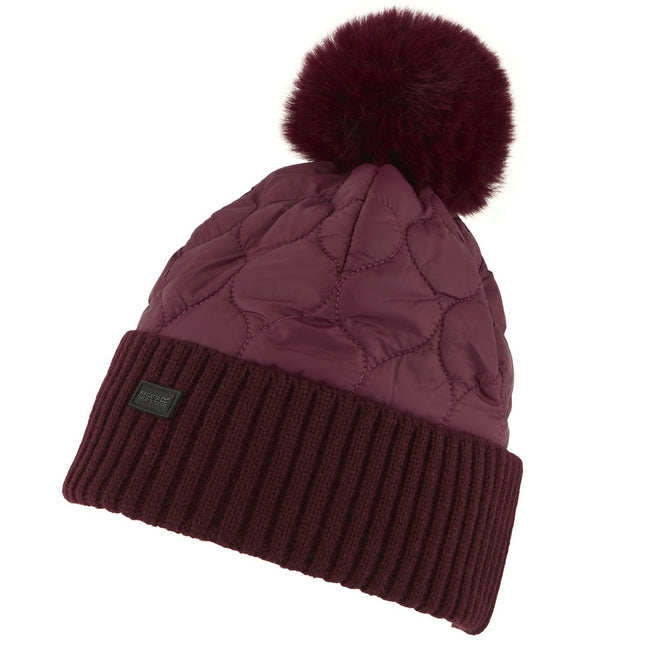 Dark Pimento - Back - Regatta Unisex Adult Shower Resistant Beanie
