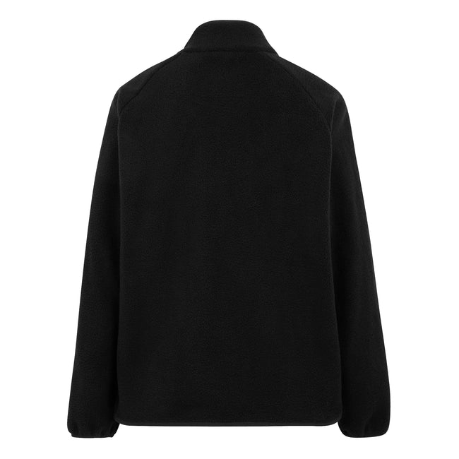 Black - Back - Regatta Mens Frankie Borg Fleece Jacket