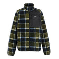 Navy-Dark Khaki - Front - Regatta Mens Frankie Borg Fleece Jacket