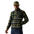 Navy-Dark Khaki - Lifestyle - Regatta Mens Frankie Borg Fleece Jacket