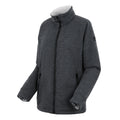 Seal Grey - Side - Regatta Womens-Ladies Emilde Full Zip Fleece Jacket