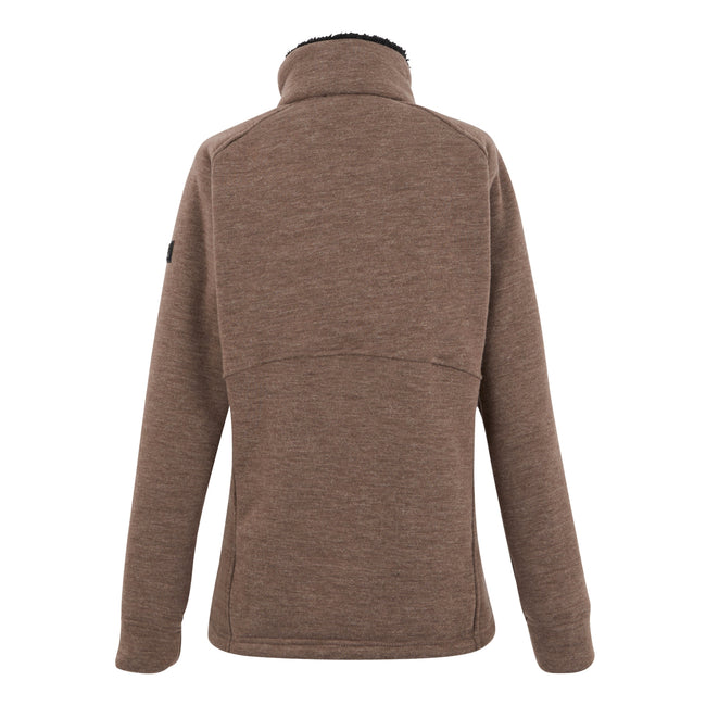 Mocha - Back - Regatta Womens-Ladies Emilde Full Zip Fleece Jacket
