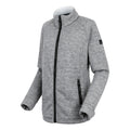 Stone White - Side - Regatta Womens-Ladies Emilde Full Zip Fleece Jacket