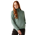 Green Haze-Spruce Green - Lifestyle - Regatta Womens-Ladies Elzie Full Zip Fleece Jacket