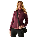 Dark Pimento-Burgundy - Lifestyle - Regatta Womens-Ladies Elzie Full Zip Fleece Jacket