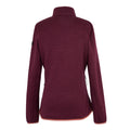 Dark Pimento-Burgundy - Back - Regatta Womens-Ladies Elzie Full Zip Fleece Jacket